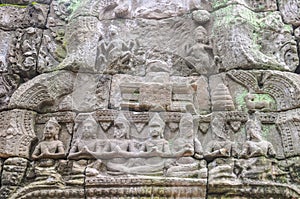 Angels of Angkor in Angkor Wat Angkor Thom Temple - Siem Reap