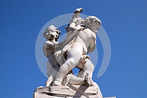 Angels, Fontana dei Putti on Piazza dei Miracoli in Pisa