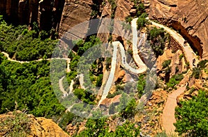 Angels landing trail