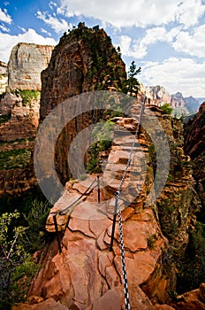 Angels Landing at Zion National Park, Utah