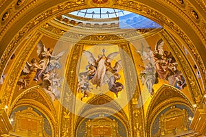 Angels Mosaics Basilica Saint Stephens Cathedral Budapest Hungary photo
