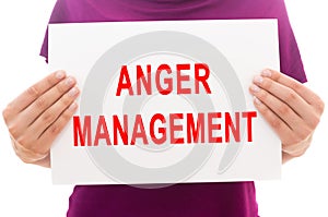Anger management photo
