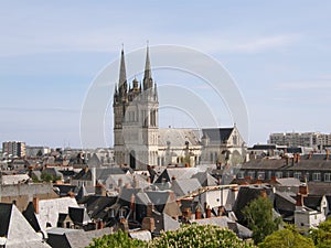 Angers Cathedral view photo