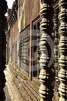 Angkor, Cambodia. Khmer Angkor Wat temple