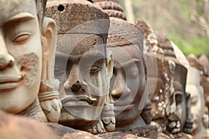 Angkor, face detail