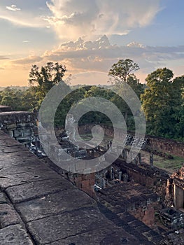 Angkor Sunset photo