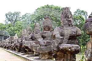 Angkor Thom bridge