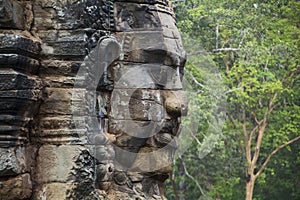 Angkor Thom Face