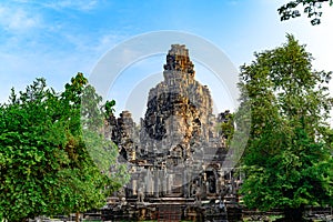 Angkor Thom, Khmer Temple, Siem Reap, Cambodia. Angkor Thom was the last and most enduring capital city of the Khmer empire.