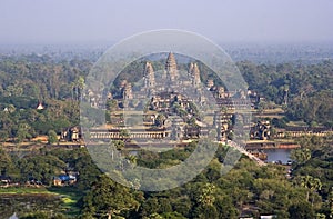 Angkor Wat Aerial View