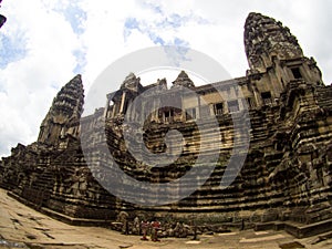 Angkor Wat, ancient lanmark, Siem Reap, Cambodia.