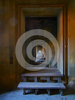 Angkor Wat Cambodia Doorways