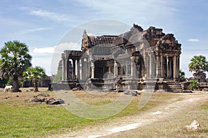 Angkor Wat, Cambodia - Library