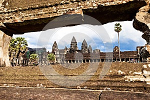 Angkor Wat through the frame