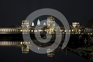 Angkor Wat at Night photo