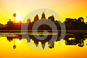 Angkor Wat sunrise at Siem Reap