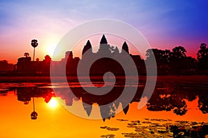 Angkor Wat sunrise at Siem Reap