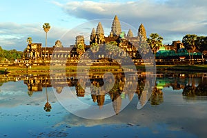 Angkor Wat at sunset, Cambodia