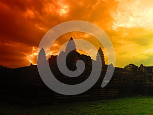 Angkor Wat temple in Cambodia