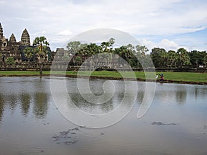 Angkor Wat temple in Cambodia