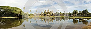 Angkor Wat Temple Panoramic, Cambodia