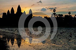 Angkor Wat Sunrise, Cambodia