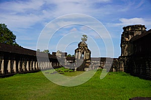 ANGKOR WAT TEMPLE IN SIEM REAP, CAMBODIA