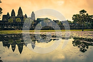 Angkor Wat Temple, Siem reap, Cambodia.