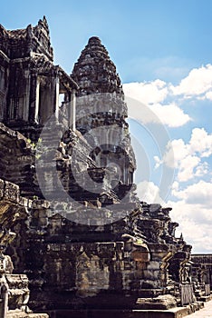 Angkor Wat Temple view, Siem reap, Cambodia