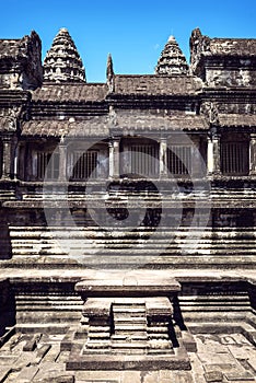 Angkor Wat Temple view, Siem reap, Cambodia