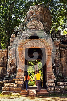 Angkor Wat - UNESCO World Heritage site near Siem Reap, Cambodia