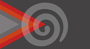 Angle arrow pointer on grey background.