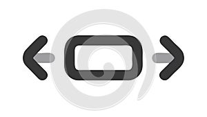 Angle brackets icon for coding, web development, or tags , vector design Generative AI