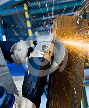 Angle grinder photo