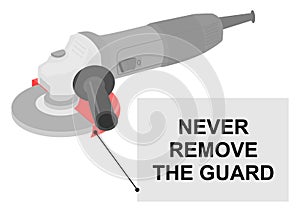 Angle grinder safety