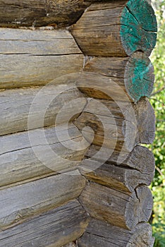 The angle of the old house