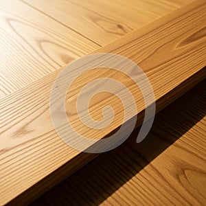 At an angle, with sunlight casting subtle shadows, emphasizing the