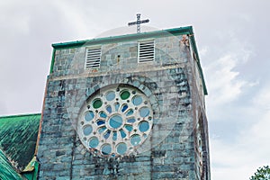 Angle view of the century old church