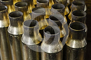 Angled Bullet Casings