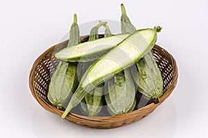 Angled gourd (Luffa acutangula (Linn.) Roxb.)