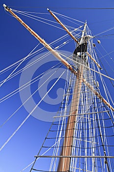 Angled Tall Ship Yards