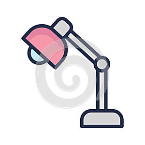 Anglepoise Vector icon which can easily modify or edit