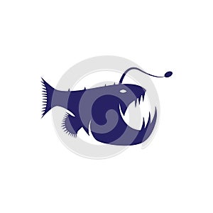 Angler fish logo