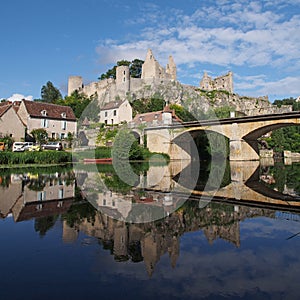 Angles-sur-Anglin, Vienne , France photo