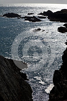 The Anglesey coastline