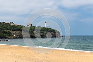 Anglet beach in the Basque Country