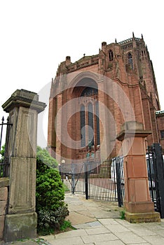 Anglican Cathedral in Liverpool photo