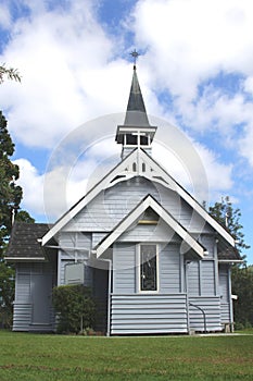 Very old Anglican timber church in Canungra, Queensland, Australia photo