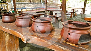 Anglo, Javanese traditional cooking utensils photo