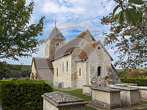 The Anglo Saxon church of St Andrews at Bishopstone, East Sussex